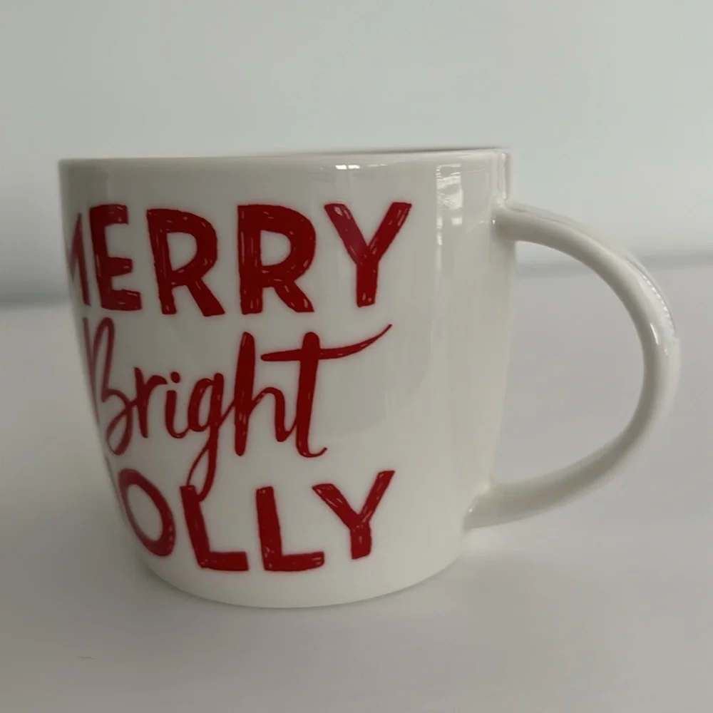 Starbucks Merry Bright Jolly Christmas Mug 2016